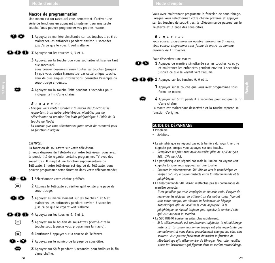 Philips SBC RU640/00 User Manual | Page 15 / 40