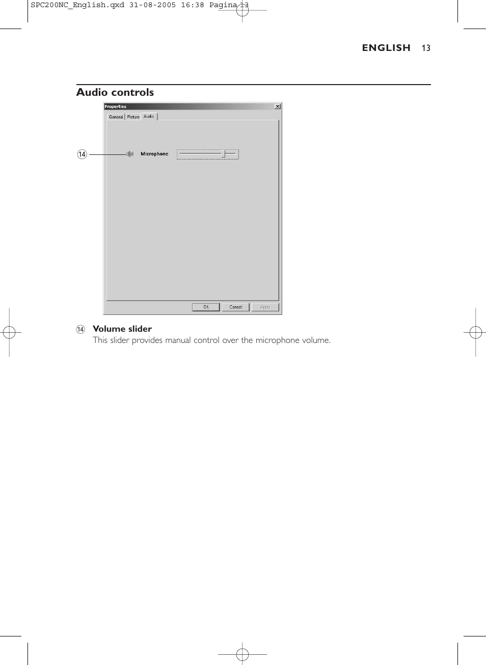 Philips SPC 200NC User Manual | Page 13 / 22