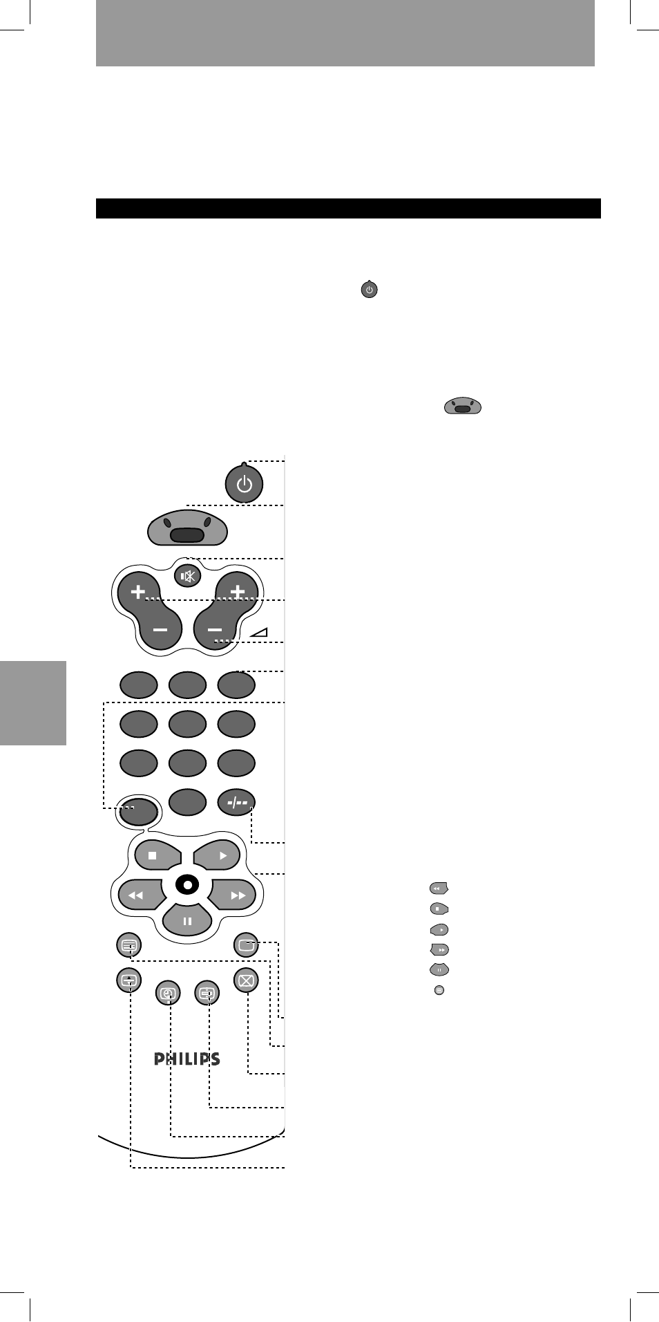 Instruzioni per l'uso italiano | Philips SBC RU422 User Manual | Page 26 / 57