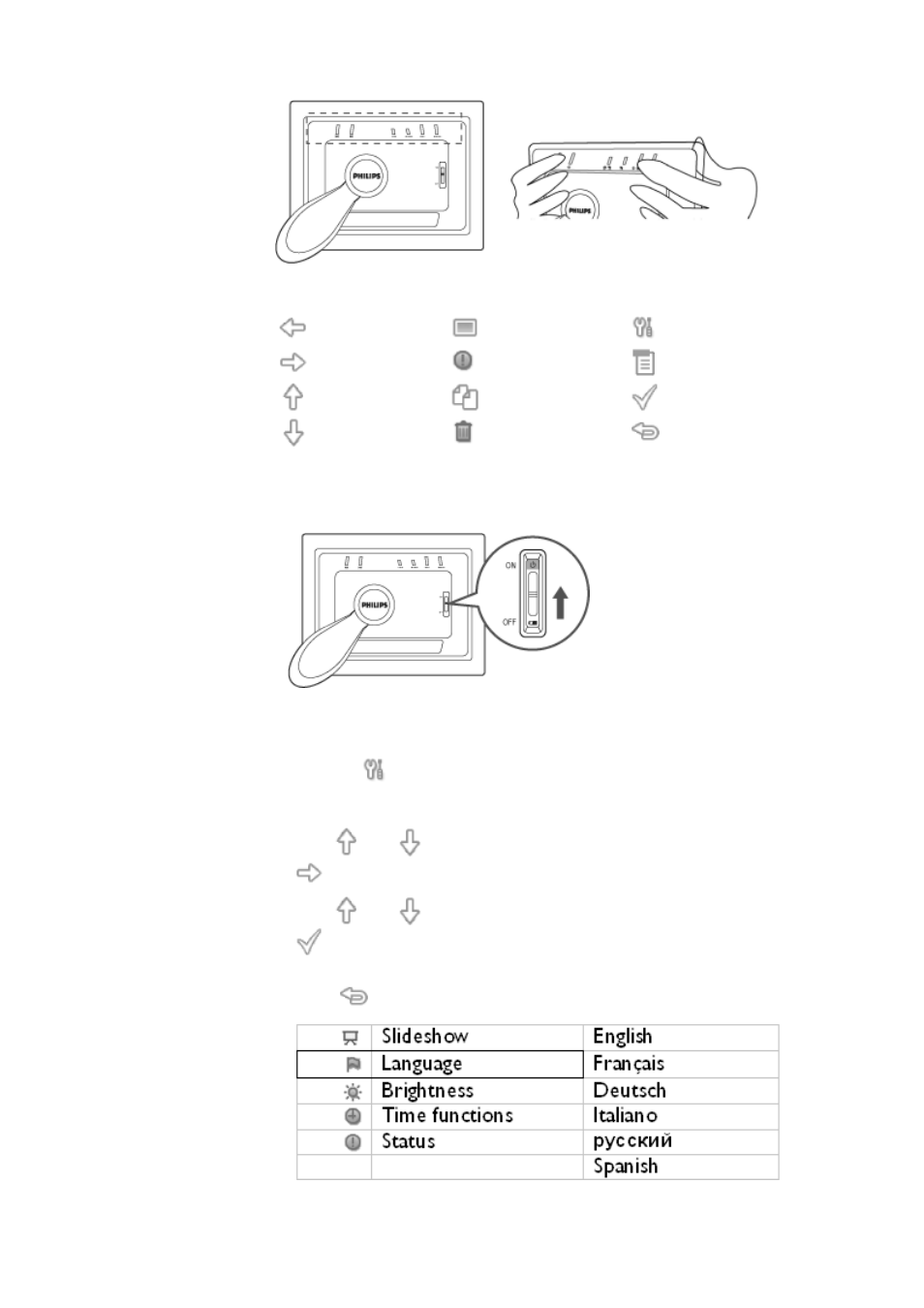 Philips PHOTOFRAME 7FF1CME User Manual | Page 4 / 50