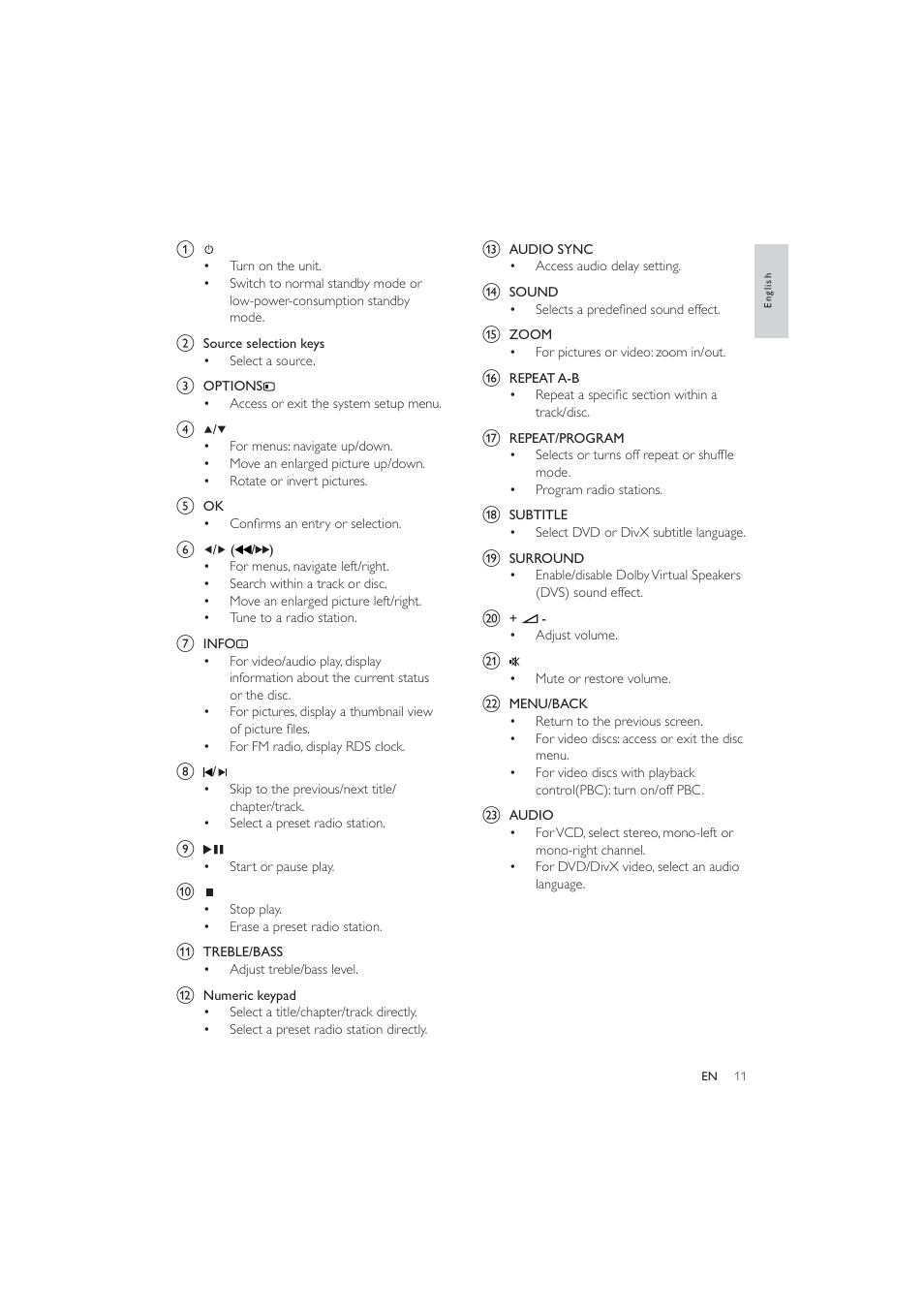 Philips HES4900/12 User Manual | Page 10 / 39