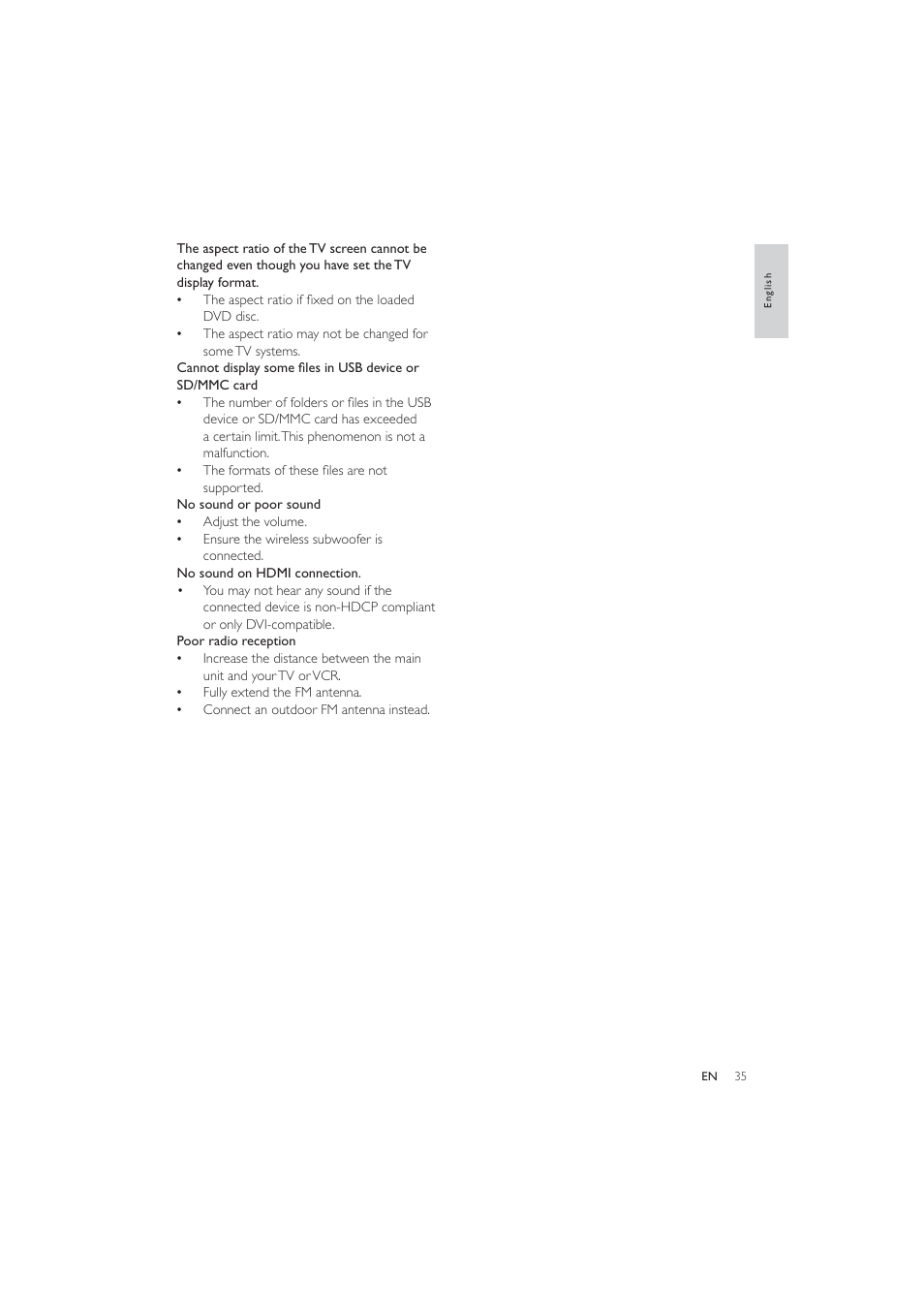 Philips HES4900/12 User Manual | Page 34 / 39