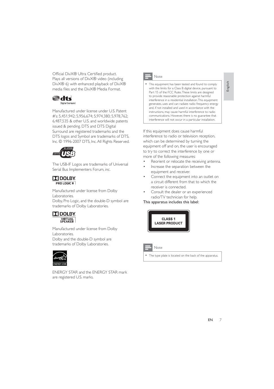 Philips HES4900/12 User Manual | Page 6 / 39