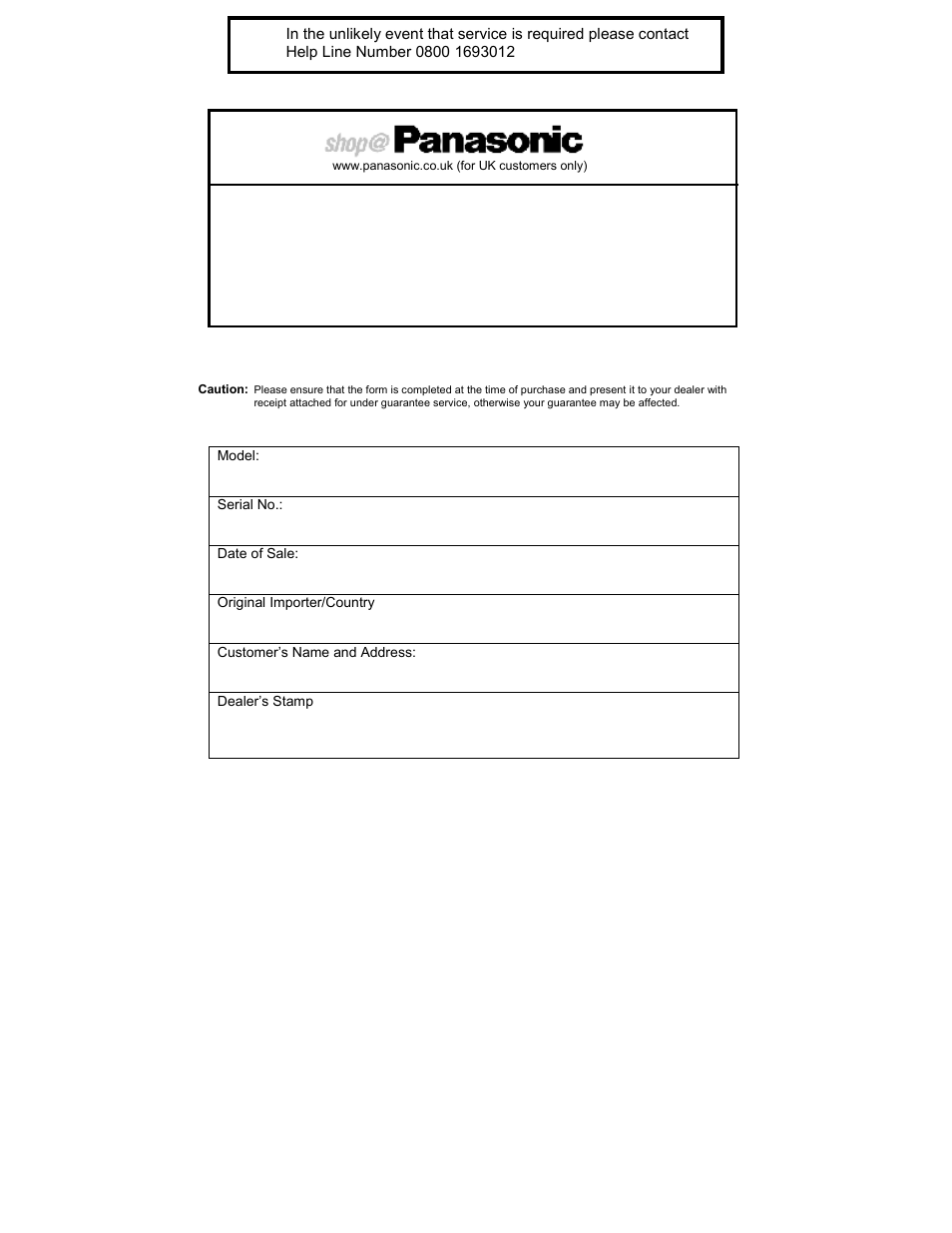 Philips TU-CT20 User Manual | Page 12 / 12