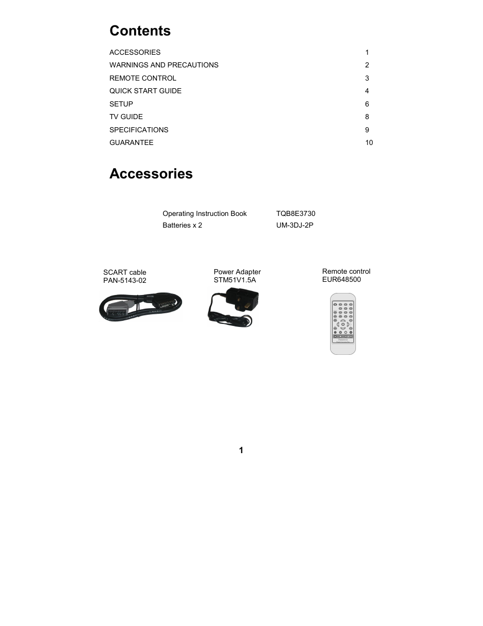 Philips TU-CT20 User Manual | Page 2 / 12