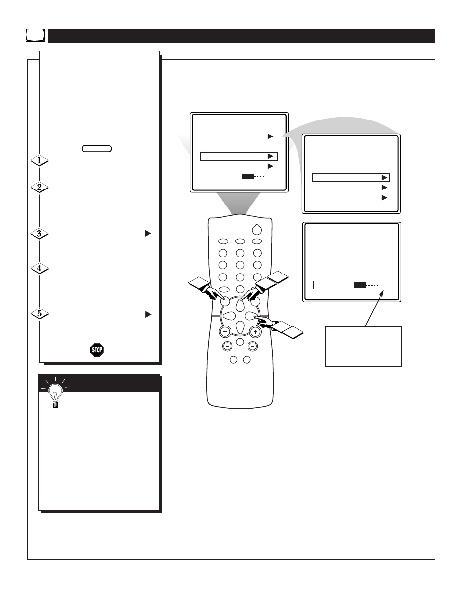 Sing the, Rogram, Ontrol | Philips 25TS56C1 User Manual | Page 12 / 40