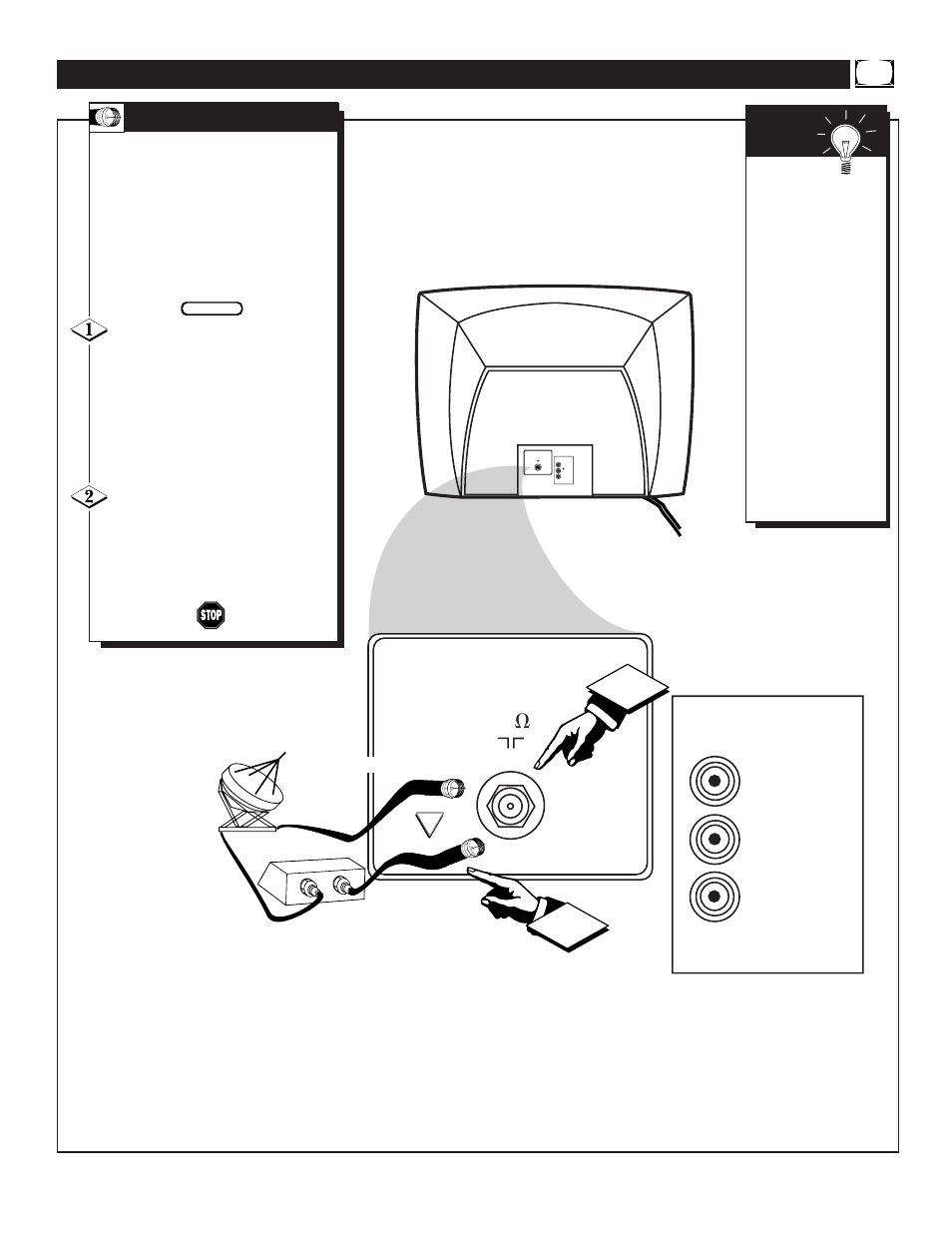 Tv (b, Tv c | Philips 25TS56C1 User Manual | Page 5 / 40
