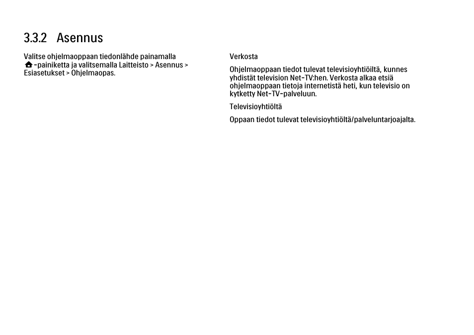 2 asennus | Philips FI KYTTOPAS 37PFL9604H User Manual | Page 127 / 263