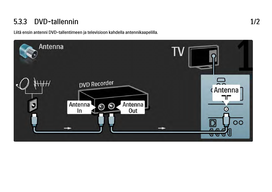 3 dvd-tallennin | Philips FI KYTTOPAS 37PFL9604H User Manual | Page 203 / 263