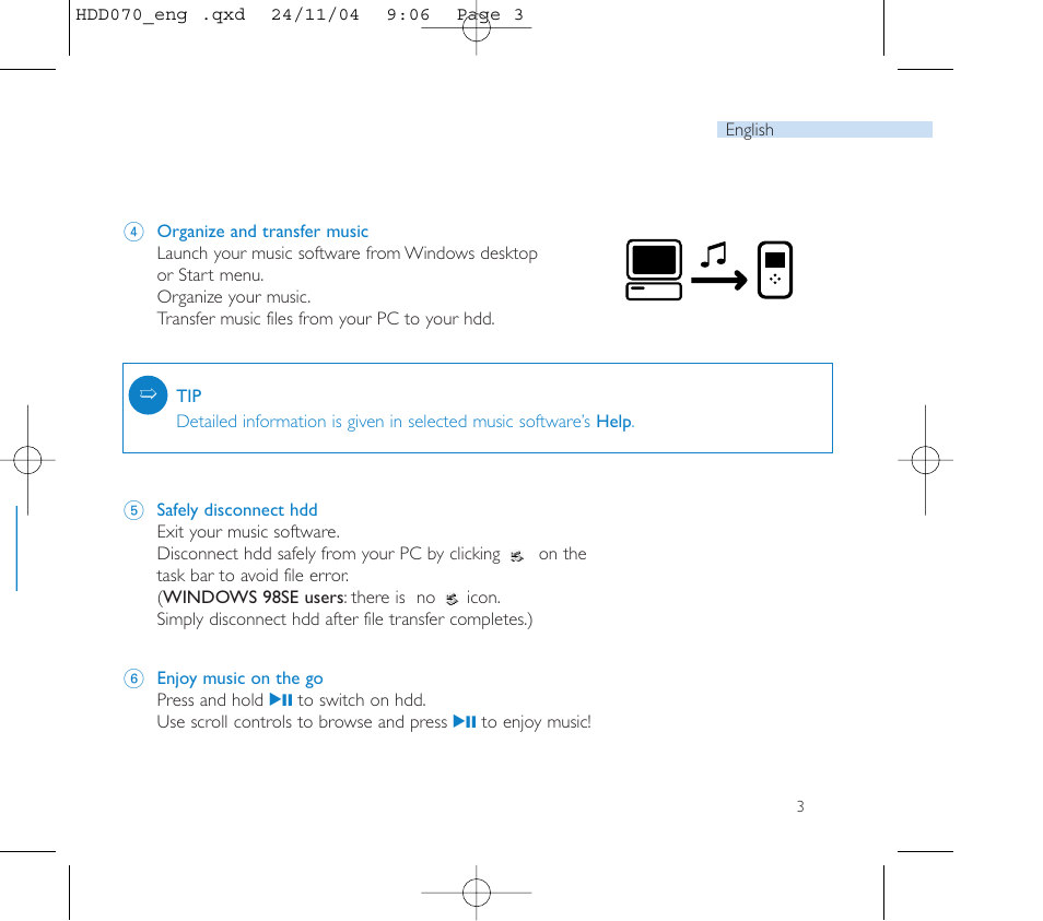 Philips Micro Jukebox User Manual | Page 4 / 29