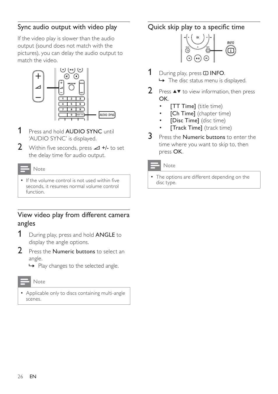 Philips SoundBar HTS6120 User Manual | Page 26 / 48