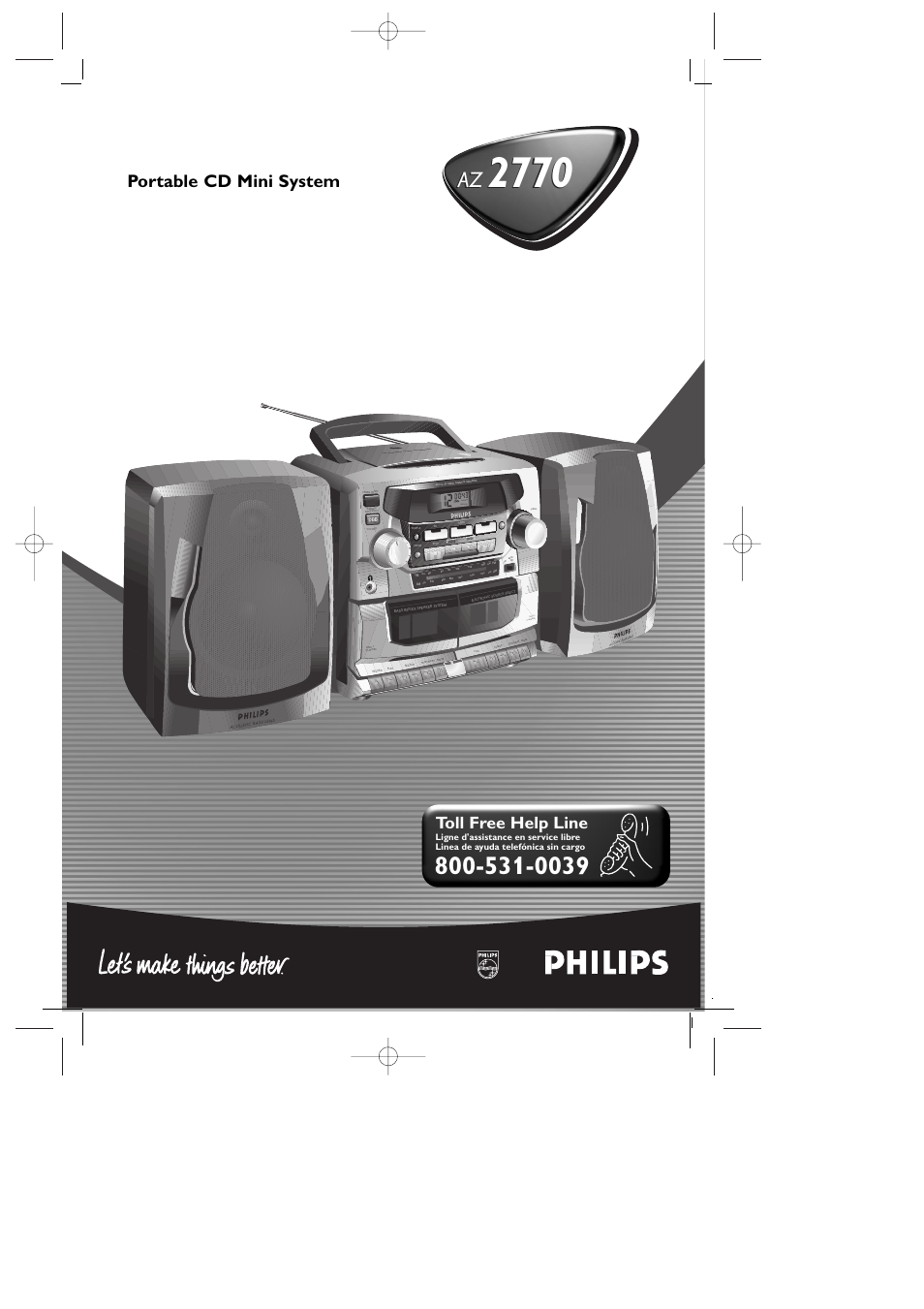 Philips AZ 2770 User Manual | 48 pages