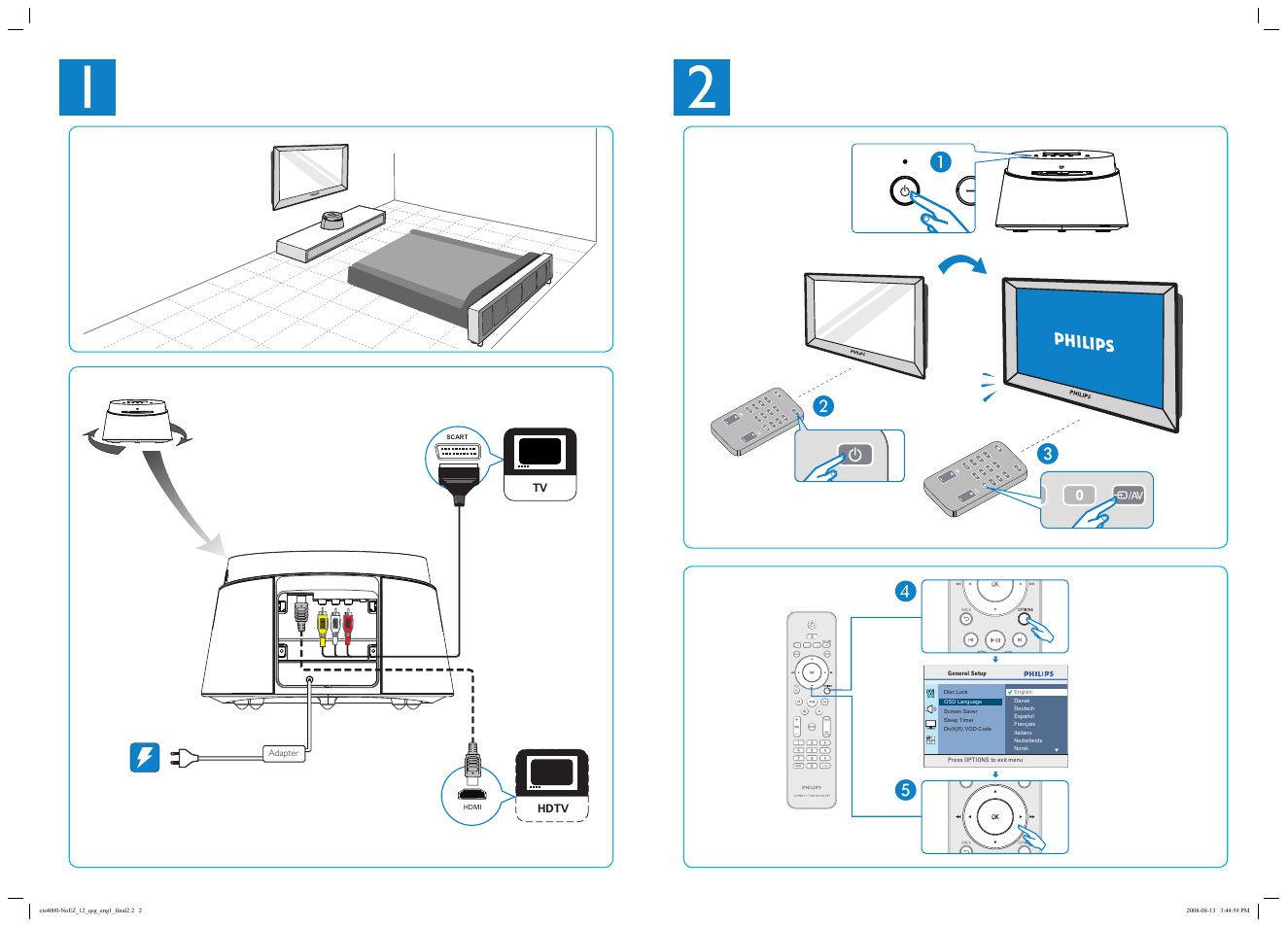 Philips CTS4000/12 User Manual | Page 2 / 2