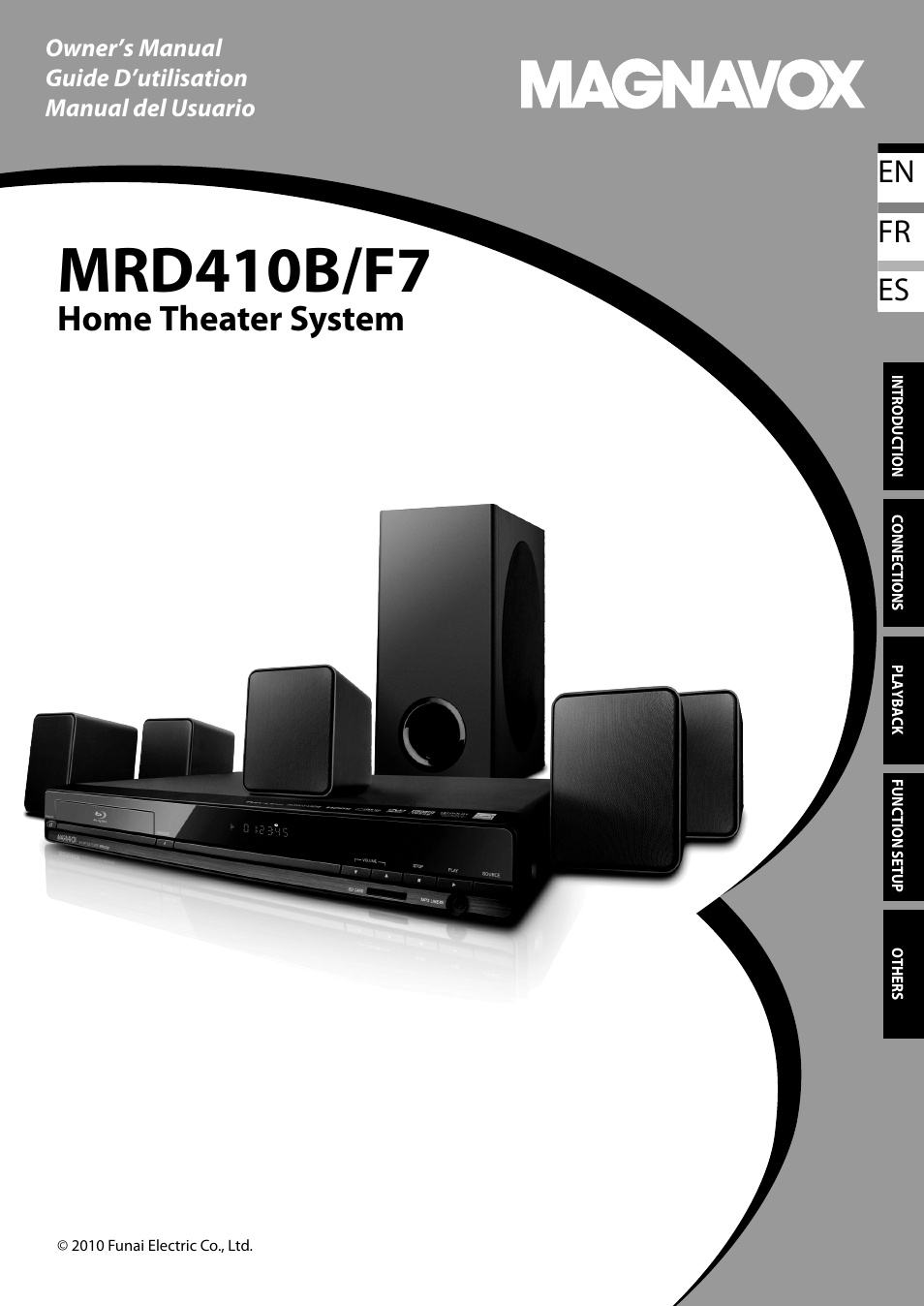 Philips Magnavox MRD410B/F7 User Manual | 52 pages