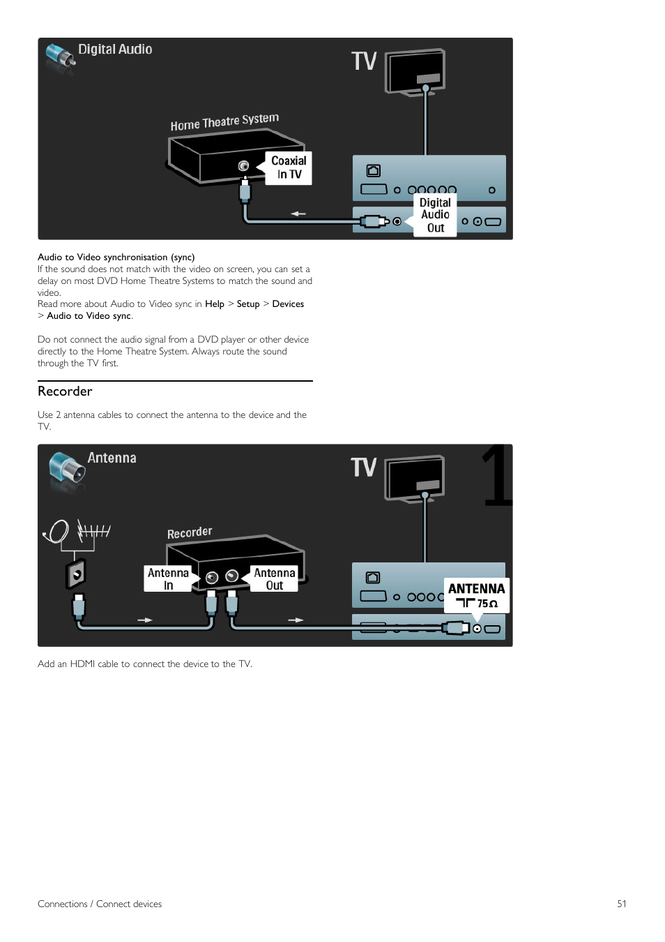 Recorder | Philips 42PFL6805H User Manual | Page 51 / 78