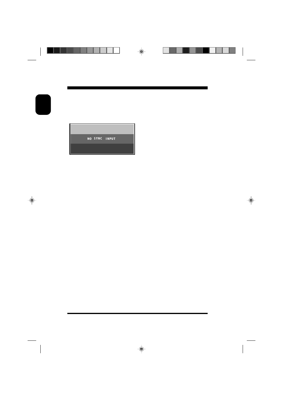 Self test | Philips 19C5808E User Manual | Page 18 / 26