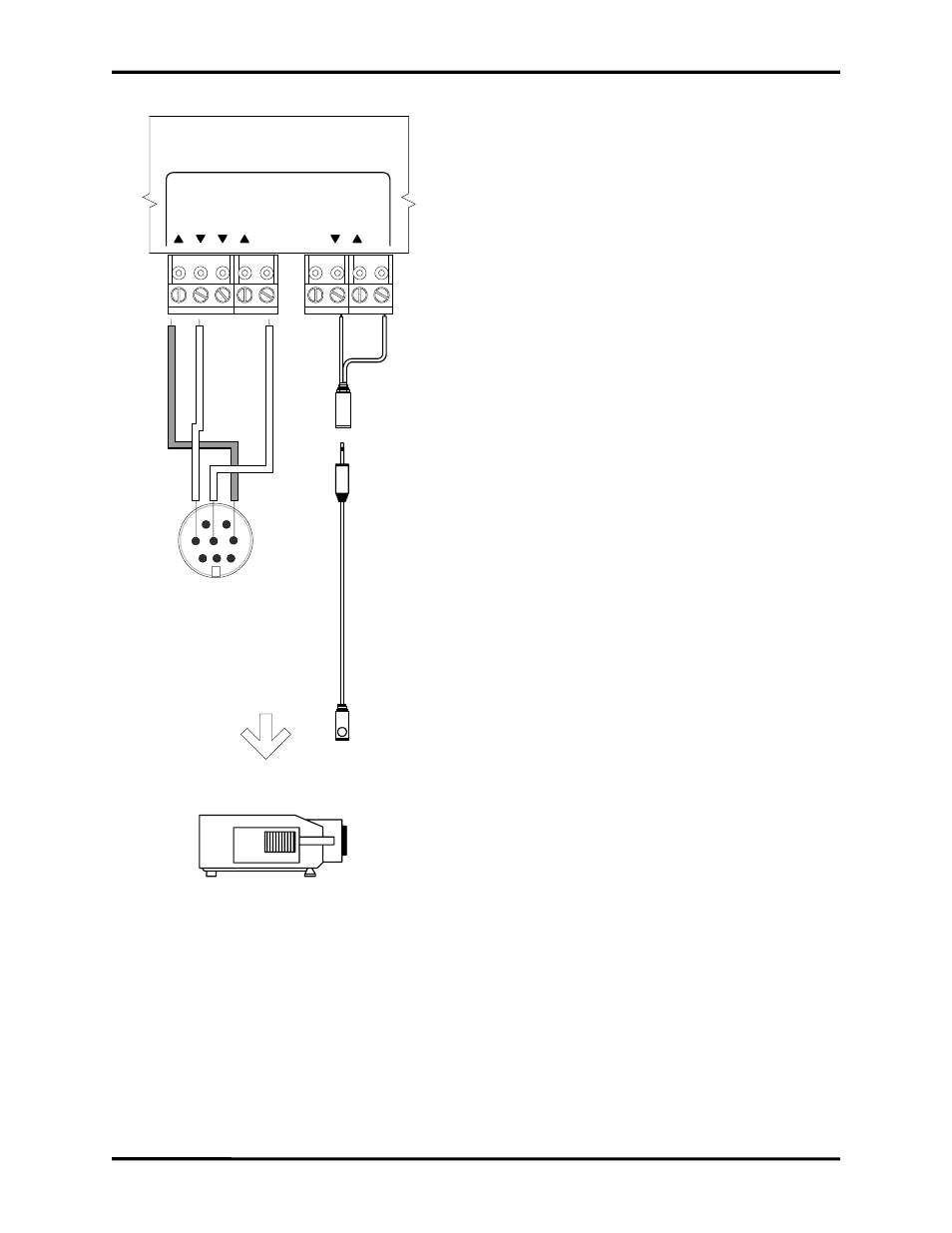 Ii. control wiring, Panasonic pt-lb10vu, Ir emitter (i ncl u ded w ith p anel ) | Philips PT-LB10VU User Manual | Page 4 / 5