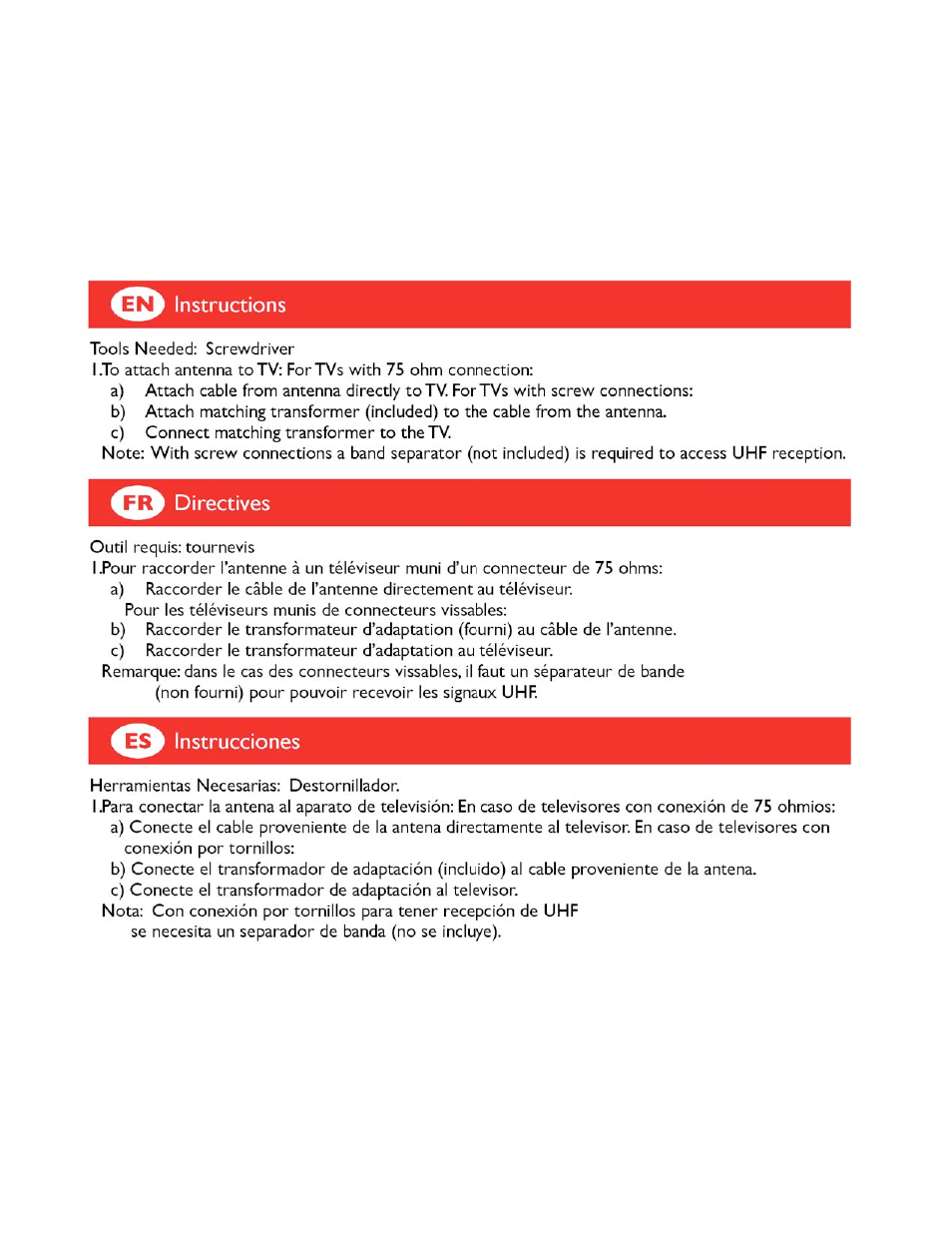 Philips SDV2270/17 User Manual | 1 page