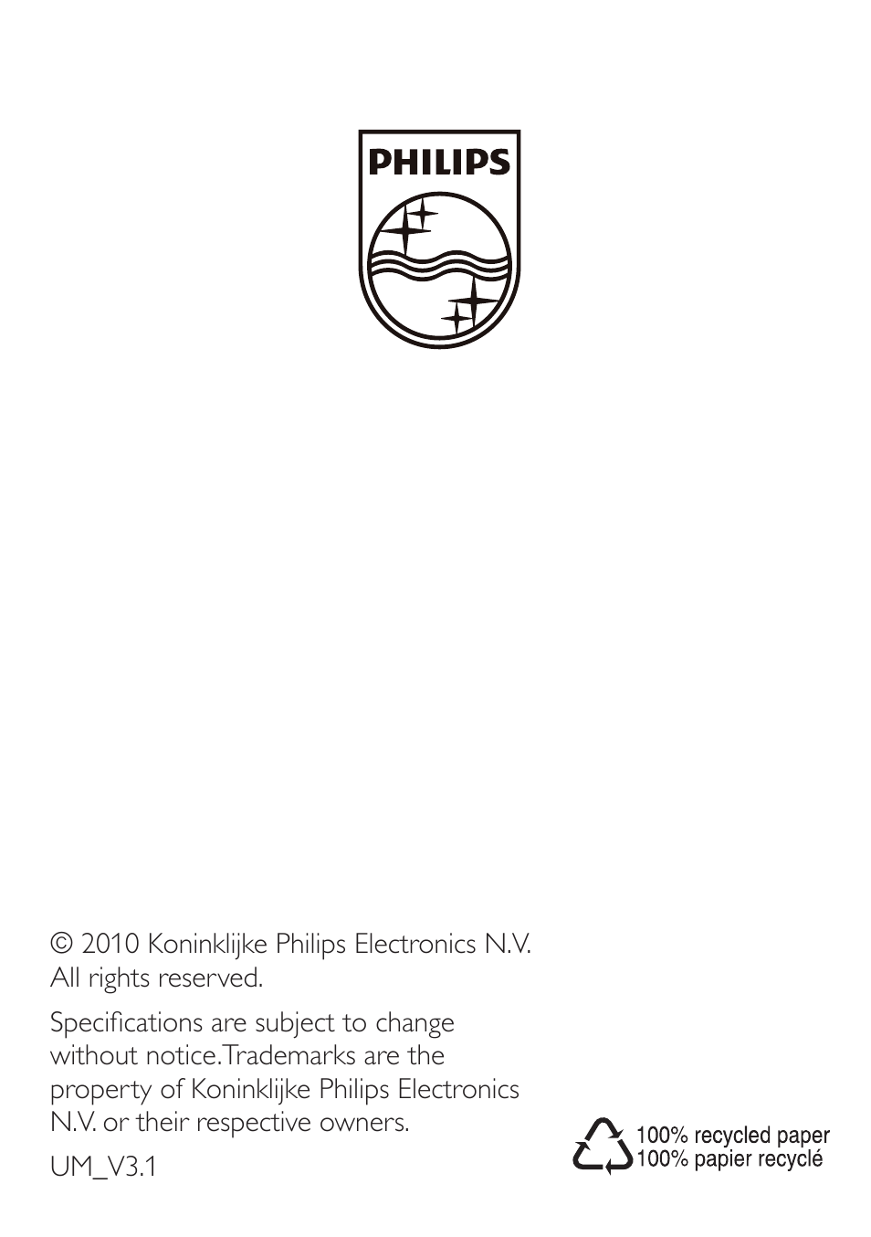 Philips DB100486 User Manual | Page 9 / 9