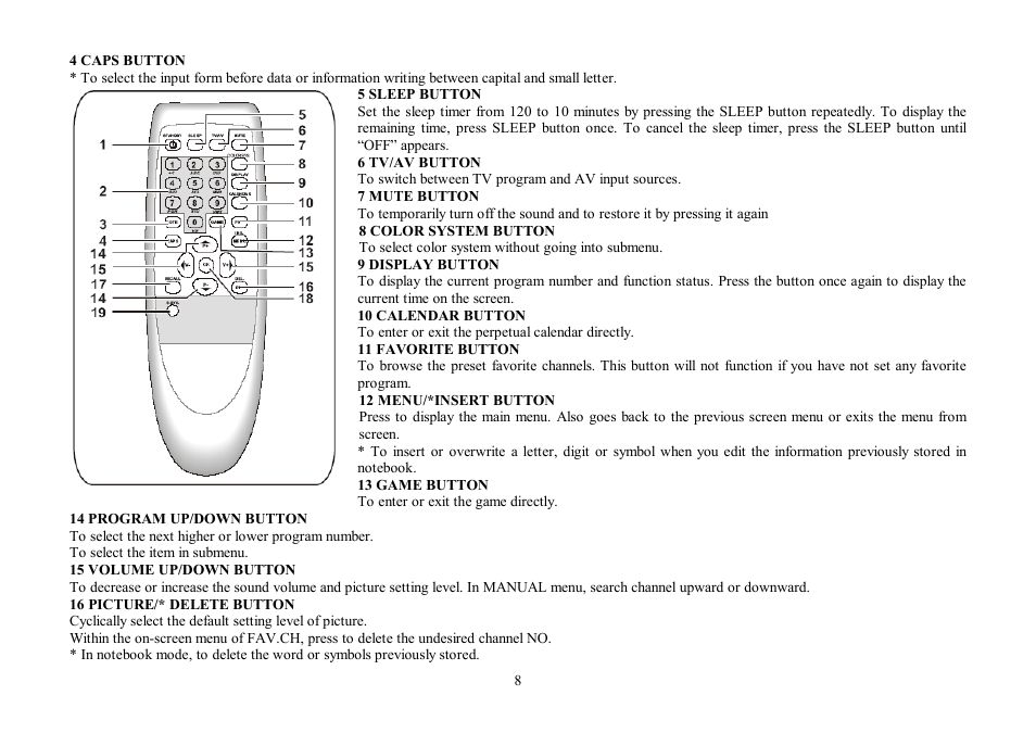 Hyundai H-TV2102PF User Manual | Page 8 / 49