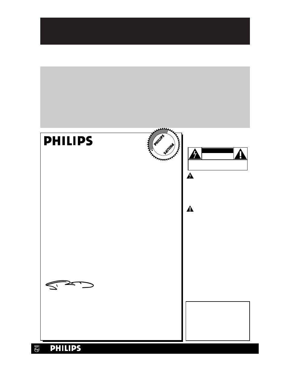 Safety, Warranty verification, Owner confirmation | Model registration, Hurry, Know these, Symbols | Philips VR220CAT User Manual | Page 2 / 44