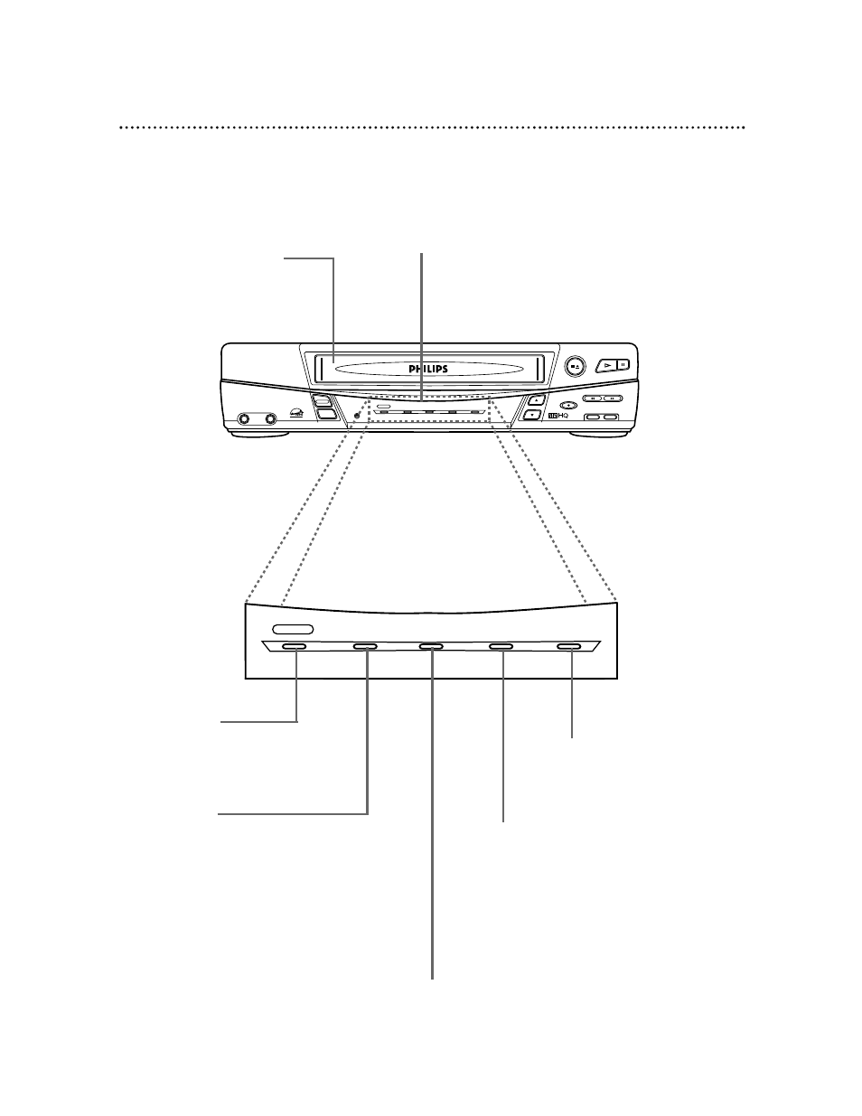 Vcr display panel 21 | Philips VR220CAT User Manual | Page 21 / 44