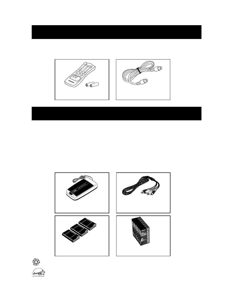 Upplied, Ccessories, Ptional | Philips VR220CAT User Manual | Page 44 / 44