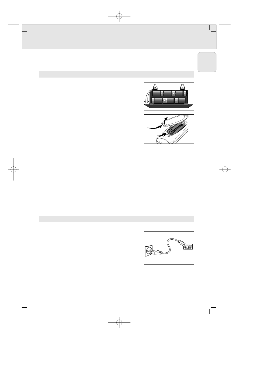 Power supply | Philips AZ 1575 User Manual | Page 4 / 12