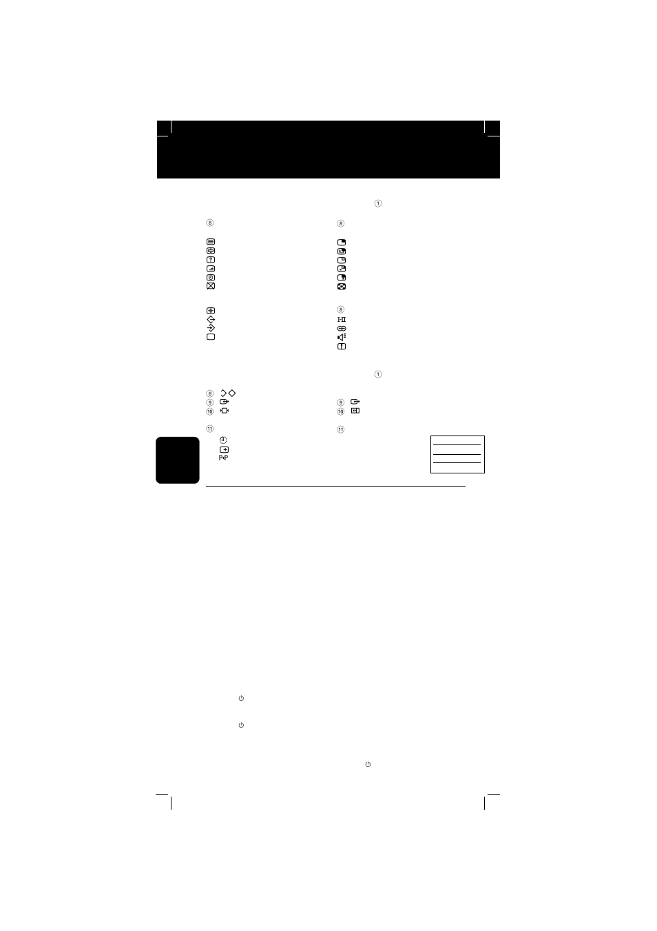 Italiano | Philips RP 421 User Manual | Page 20 / 42