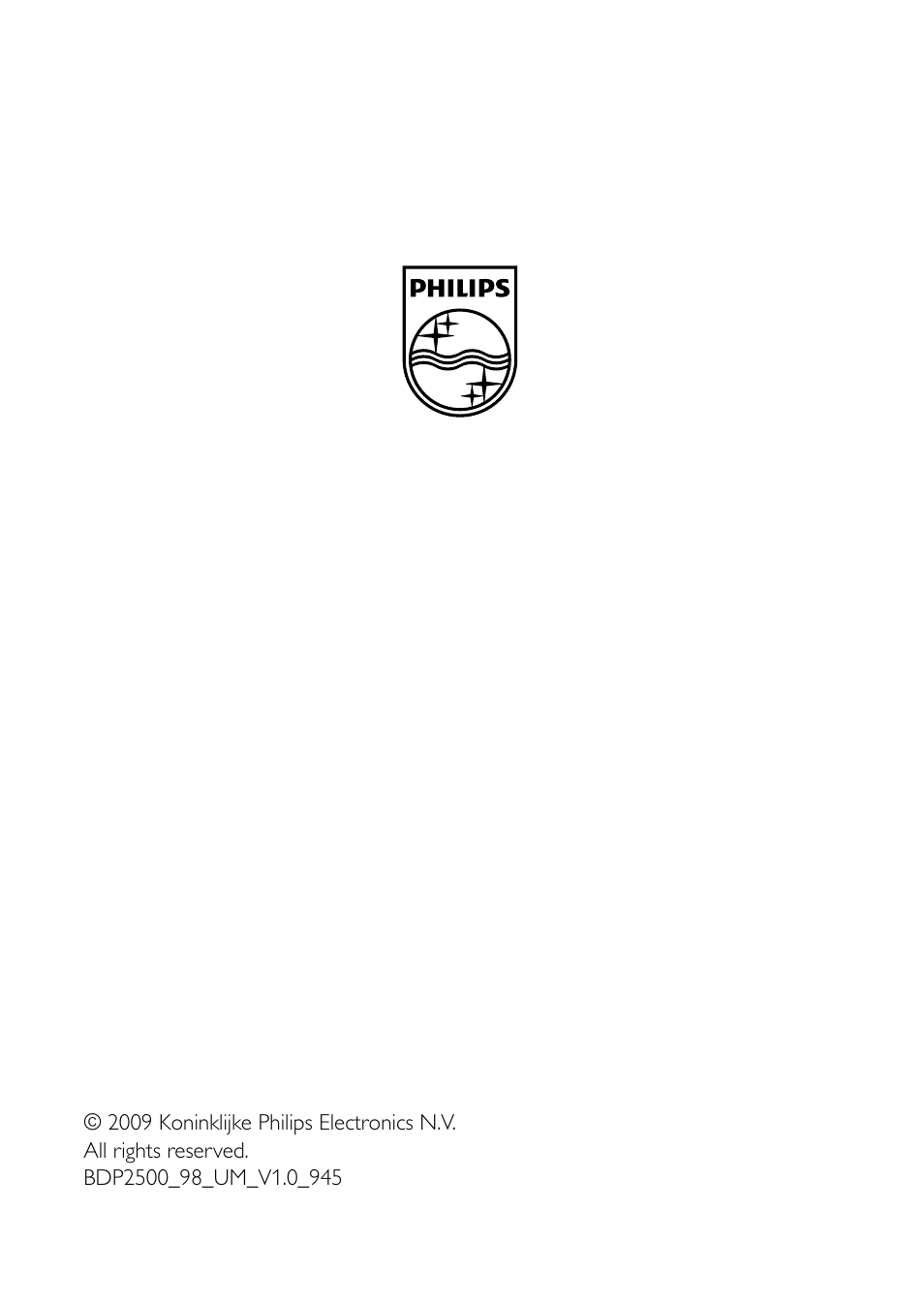 Philips BDP2500 User Manual | Page 49 / 49