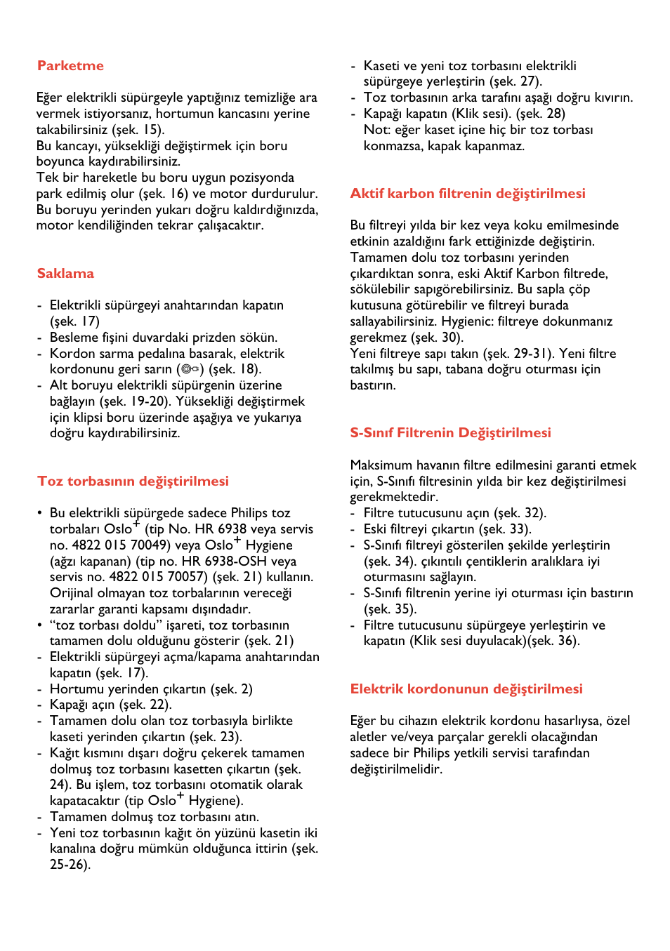 Philips Vision Plus Clean Air- filtermax User Manual | Page 41 / 48