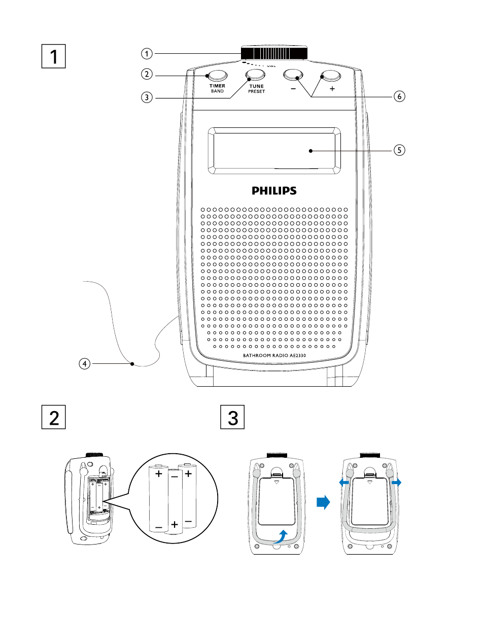 Philips AE2330 User Manual | Page 2 / 21