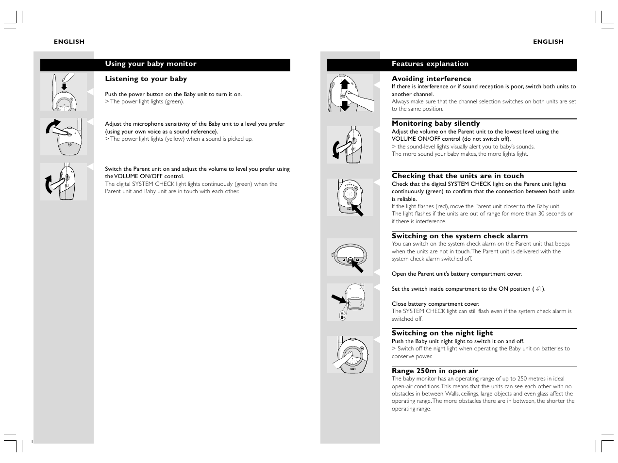 Philips SC466 User Manual | Page 4 / 18