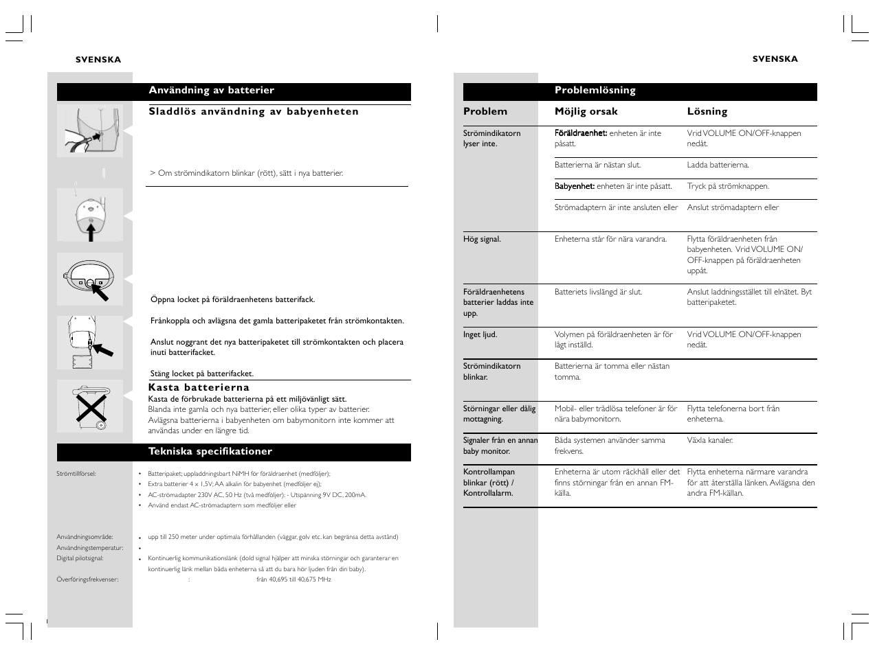 Philips SC466 User Manual | Page 8 / 18