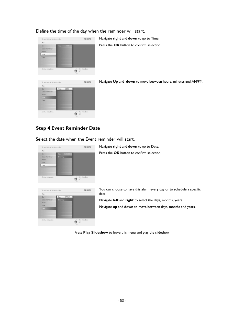 Philips 99F2 User Manual | Page 54 / 70