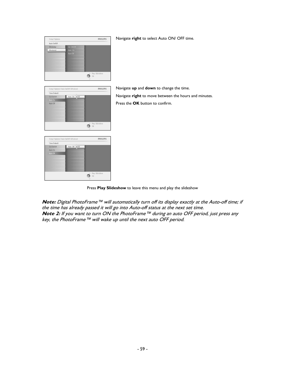 Philips 99F2 User Manual | Page 60 / 70