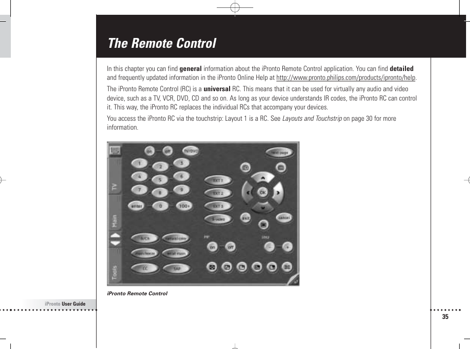 The remote control | Philips 6400 User Manual | Page 38 / 67