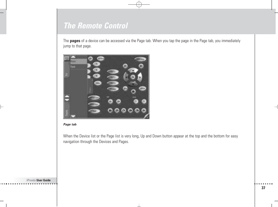 The remote control | Philips 6400 User Manual | Page 40 / 67