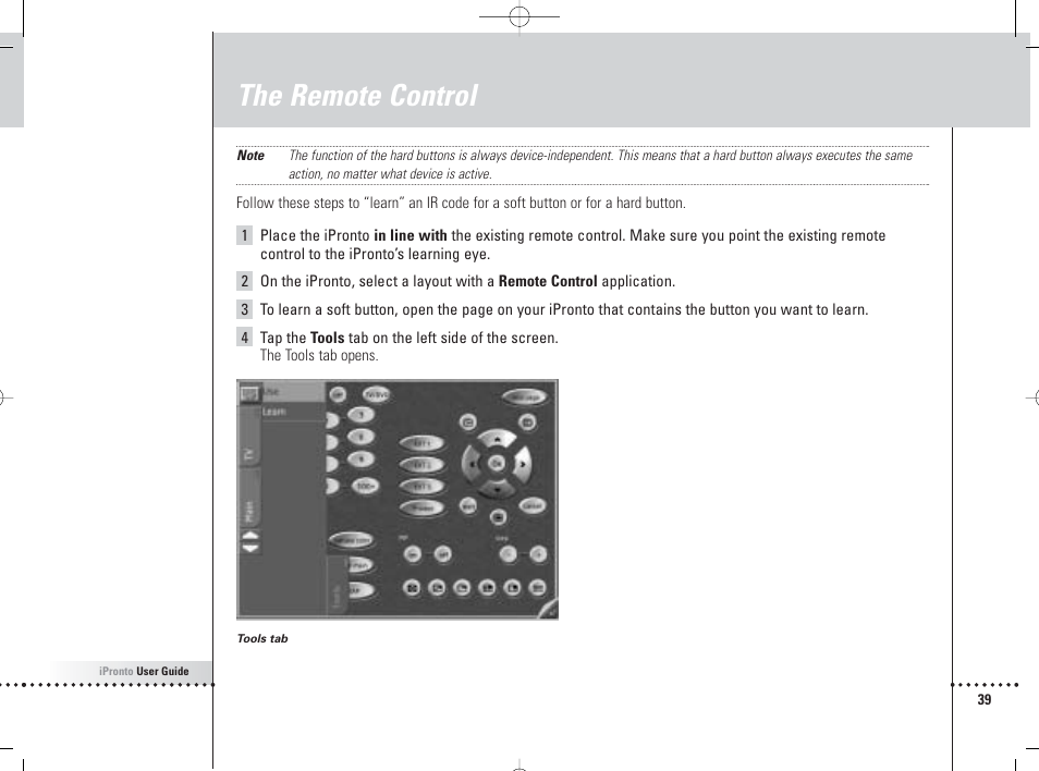 The remote control | Philips 6400 User Manual | Page 42 / 67