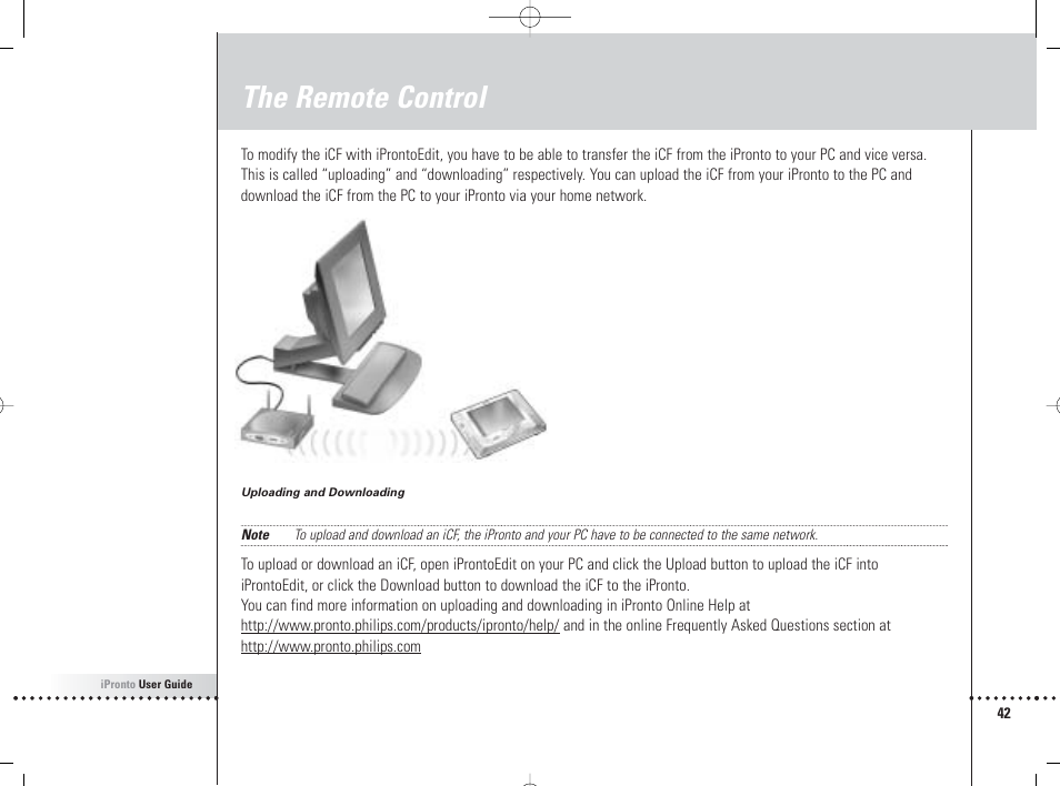The remote control | Philips 6400 User Manual | Page 45 / 67