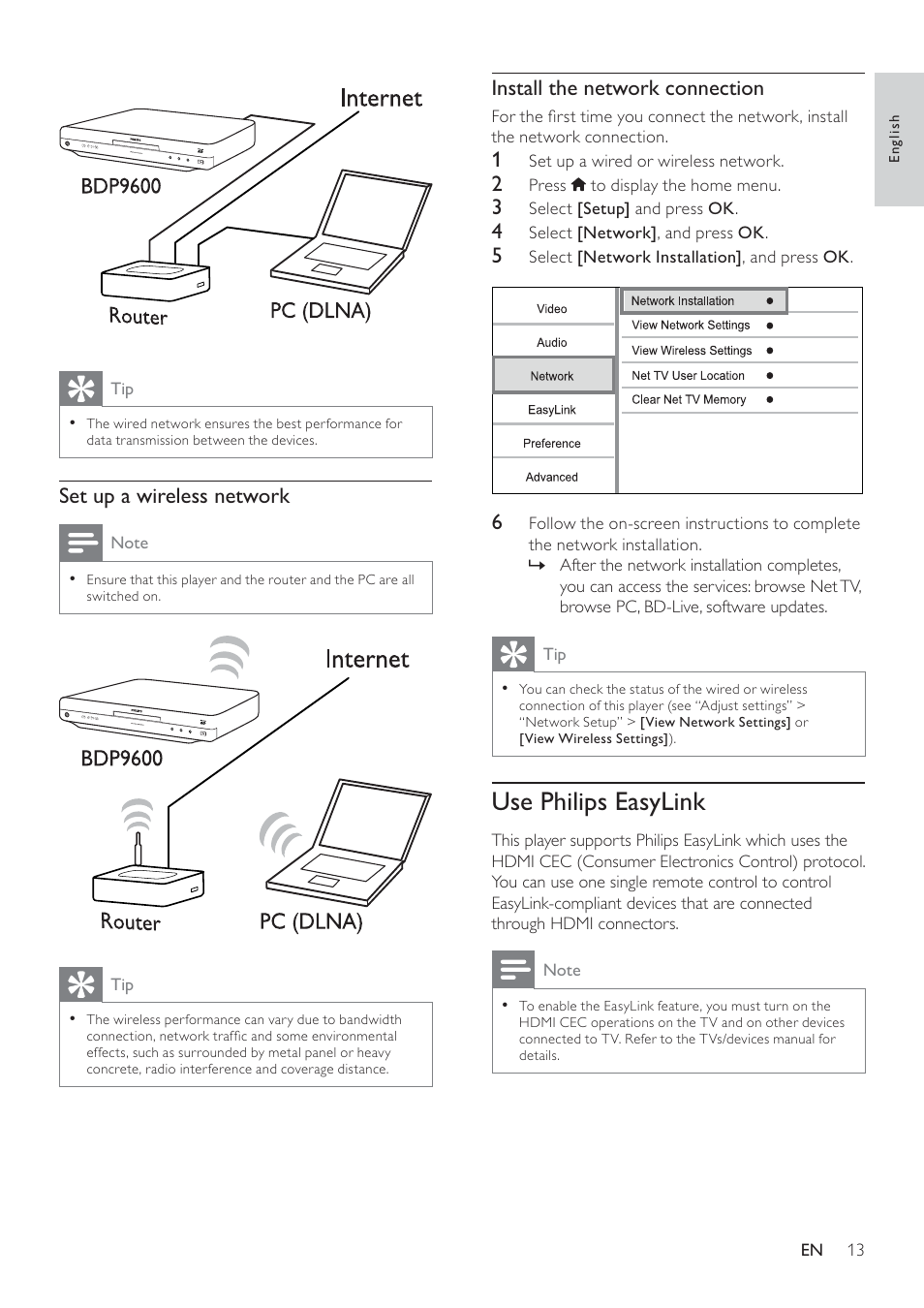 Philips BDP9600 User Manual | Page 12 / 52