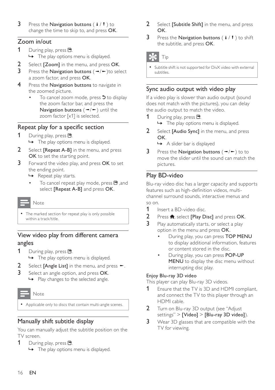 Philips BDP9600 User Manual | Page 15 / 52
