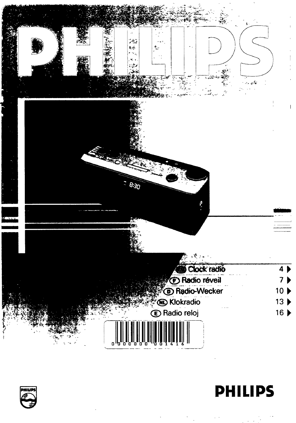 Philips AJ 3900 User Manual | 9 pages