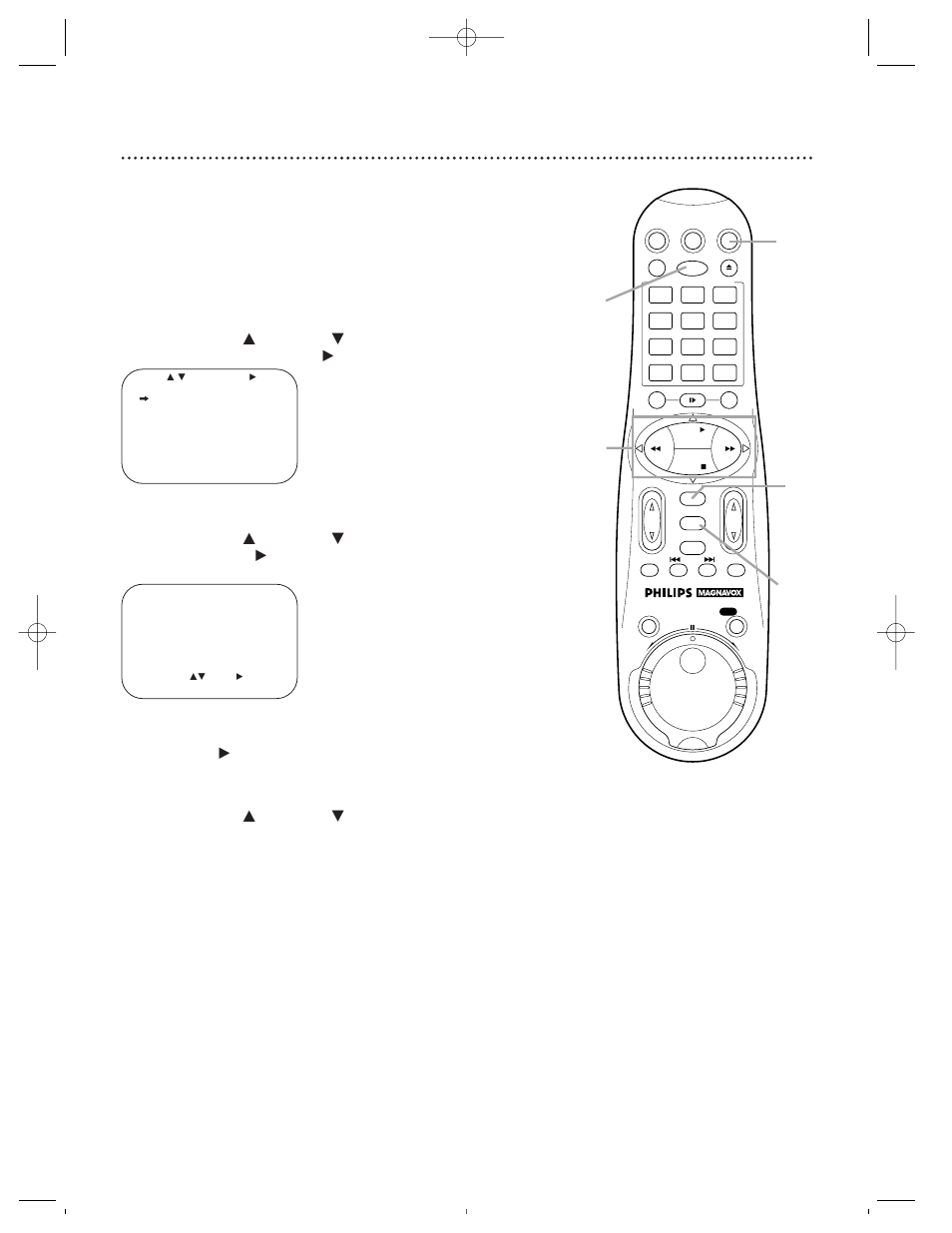 18 daylight-saving time | Philips VRZ344AT User Manual | Page 18 / 58