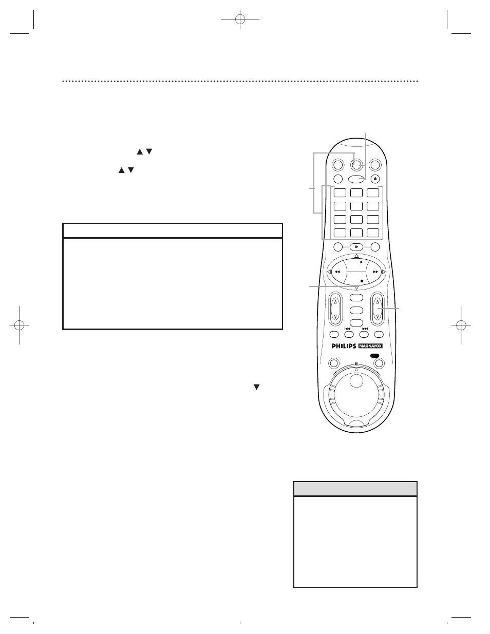 Setting the remote control to operate a tv 27, Helpful hints | Philips VRZ344AT User Manual | Page 27 / 58