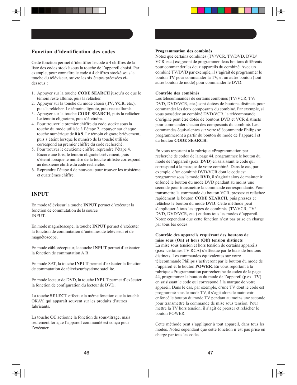 Configuration (suite) | Philips pmdvd6 User Manual | Page 24 / 29