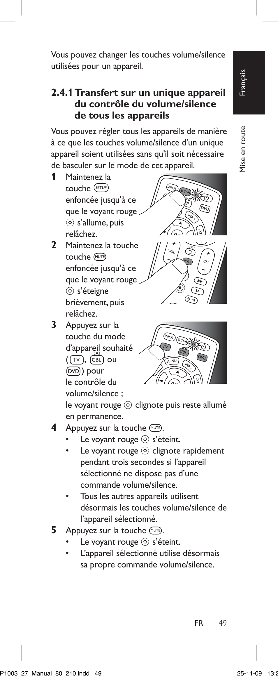 Philips Perfect SRP1003/27 User Manual | Page 49 / 60