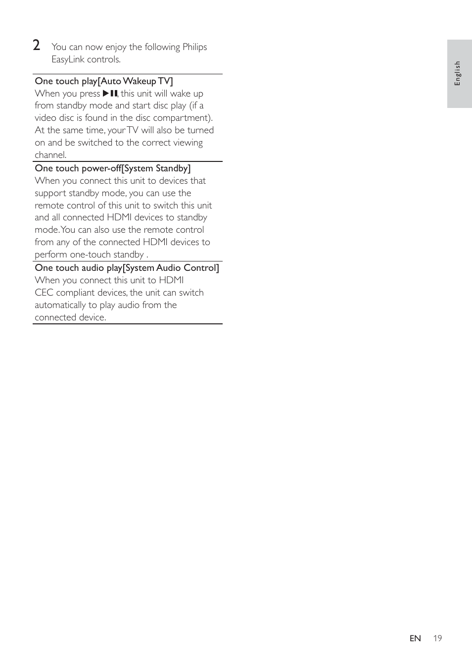 Philips HSB4352/12 User Manual | Page 18 / 36