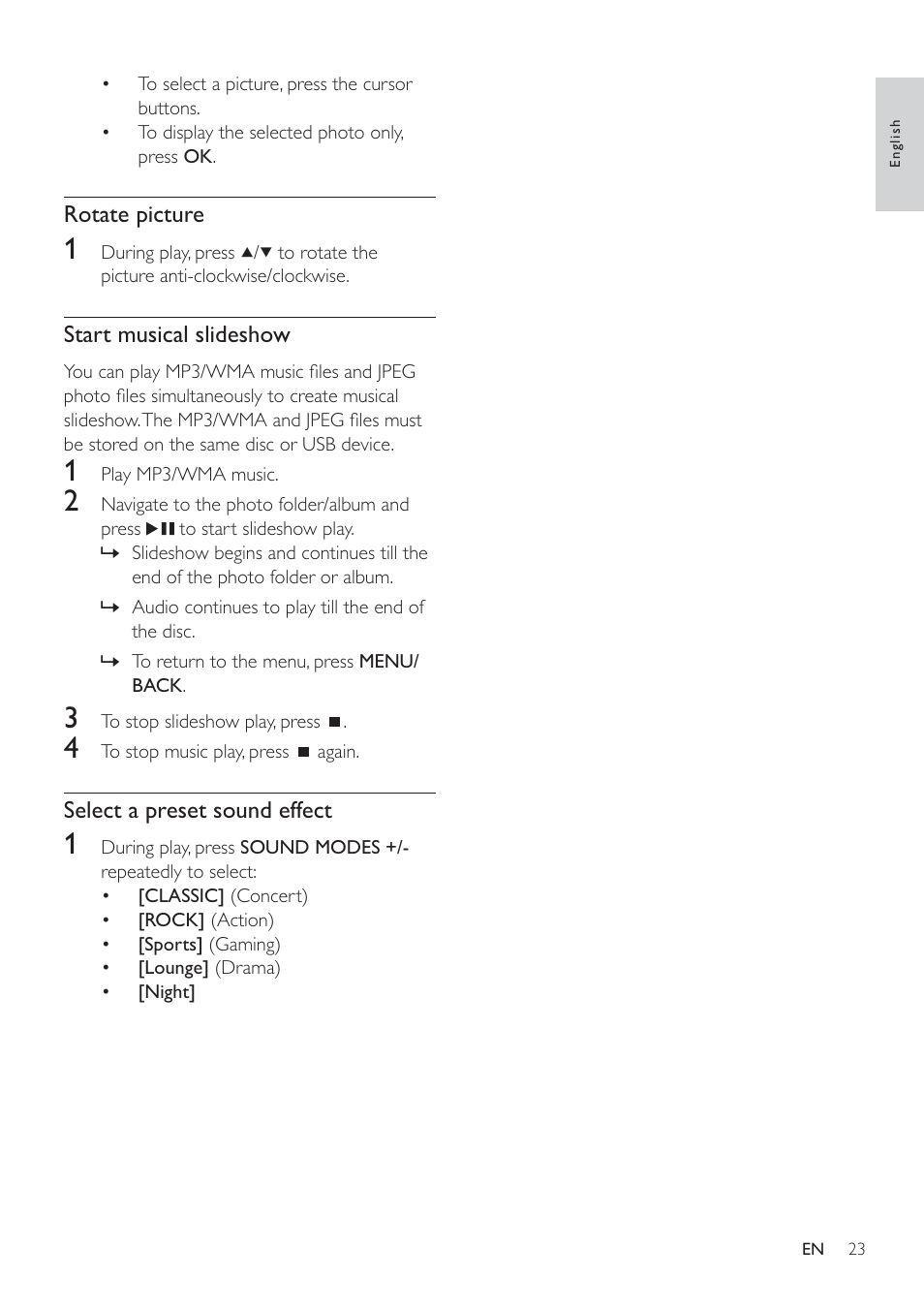 Philips HSB4352/12 User Manual | Page 22 / 36