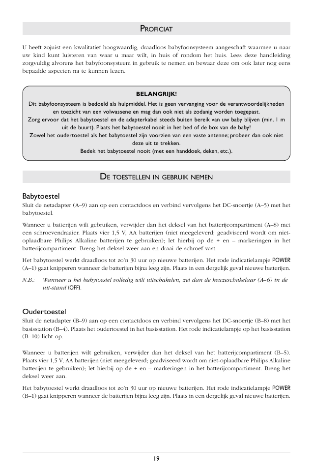 Philips SC362 User Manual | Page 20 / 51